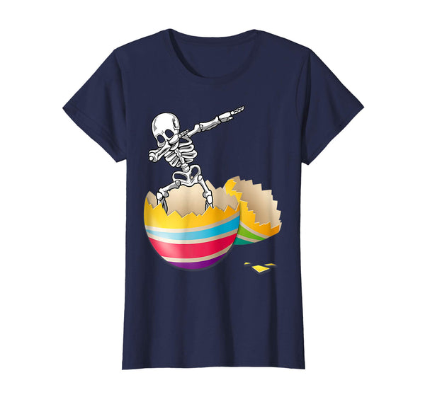 Skeleton Dabbing Easter Eggs Easter Day Shirt