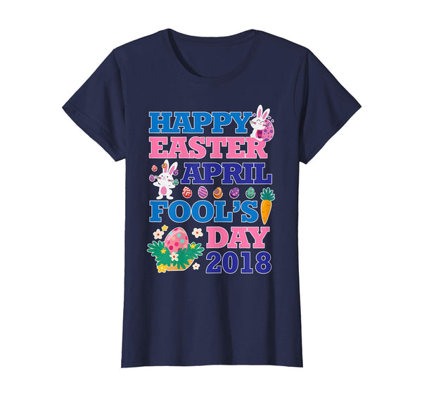 Cute Emotion Faces Happy Easter Fools Day 2018 TShirt Gift