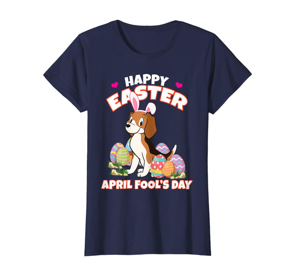 Happy Easter April Fool's Day Funny Beagle T Shirt