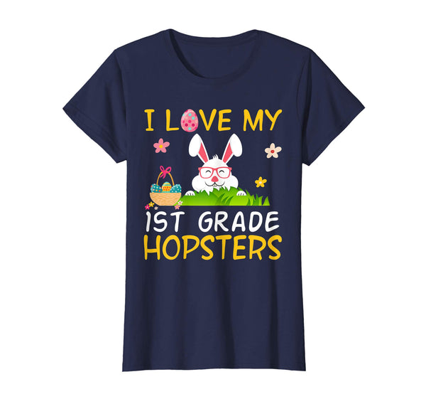 Easter 1st Grade Teacher Shirt Easter Gift for Women Tshirt