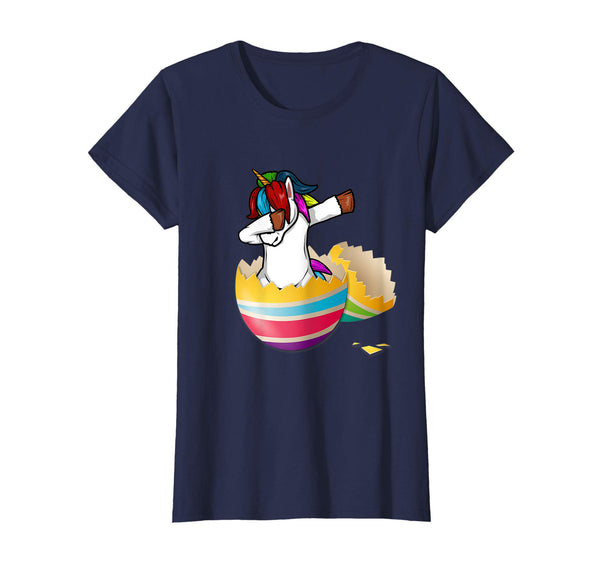 Unicorn Dabbing Easter Eggs Easter Day Shirt