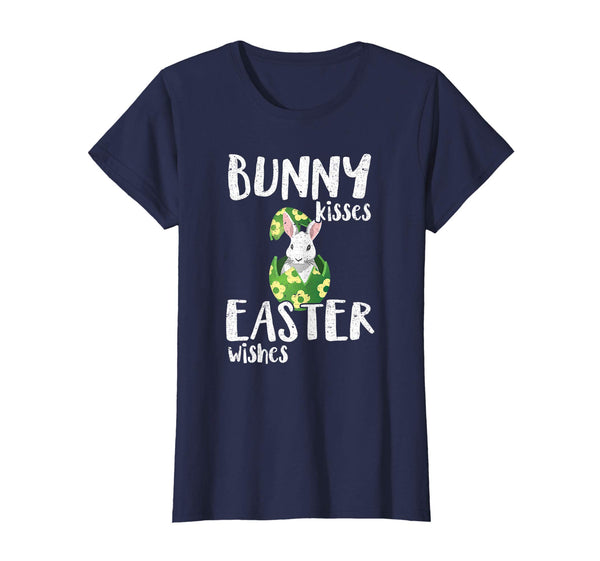 Easter Shirt For Kids Bunny Kisses Easter Wishes