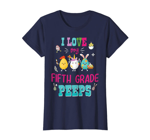 I Love MyFifth Grade Peeps Easter Day T-Shirt