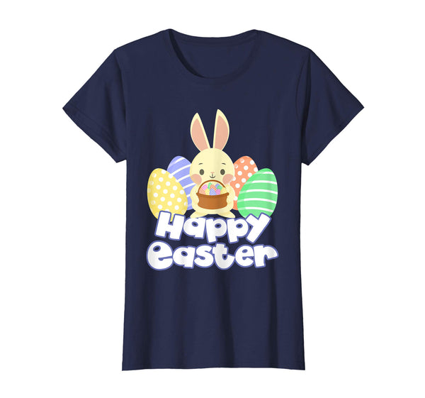 Easter T Shirt Happy Easter Bunny Eggs Tshirt Colorful Gift