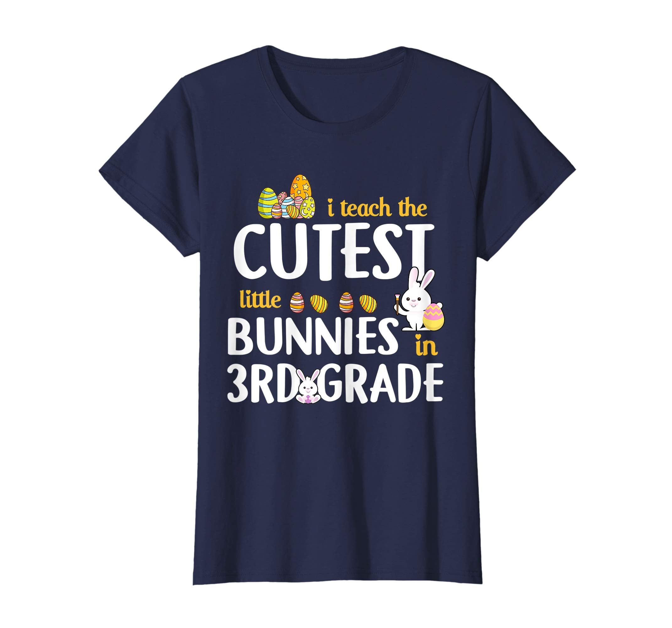 Easter 3rd Grade Teacher Shirt Gift Easter Shirts For Women