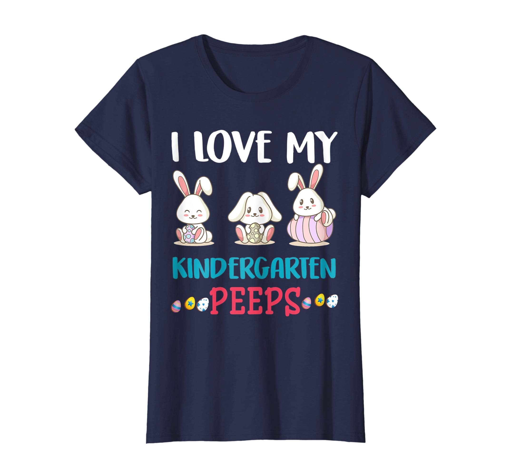 I Love My Kindergarten Peeps Easter Day T-Shirt