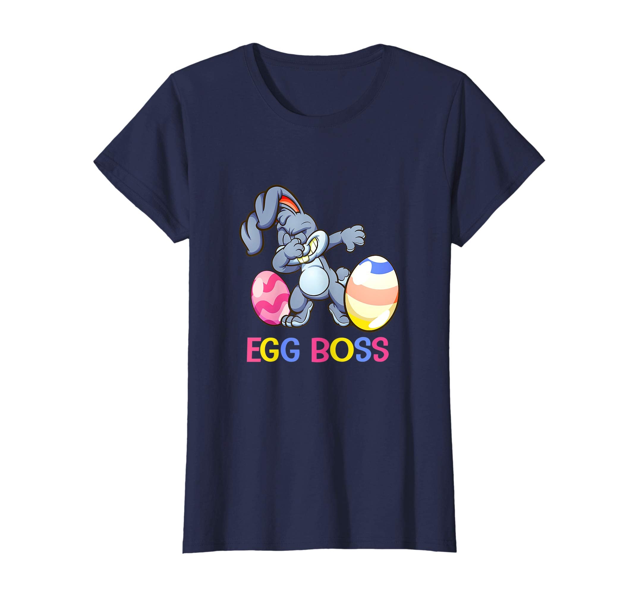 Dabbing Egg Boss Easter Bunny T-Shirt Easter Shirt