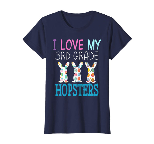 Easter 3rd Grade Teacher Shirt Gift Easter T-Shirt Women