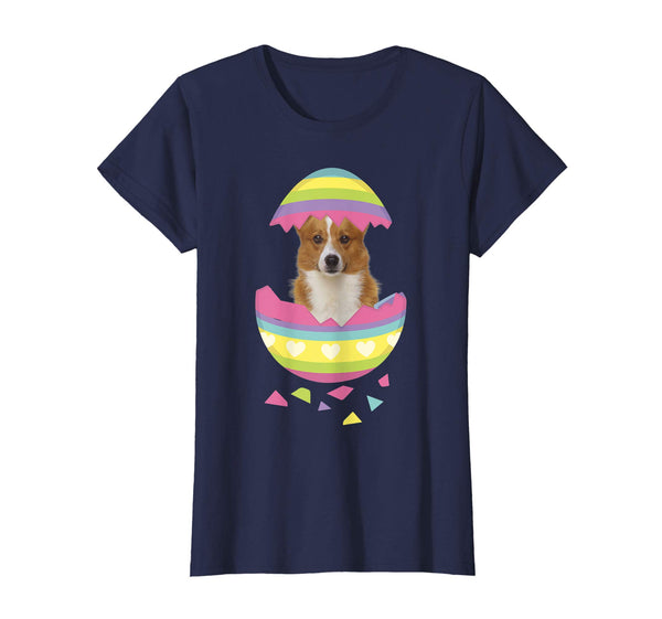 Corgi Easter Egg T-Shirt Dog Lover