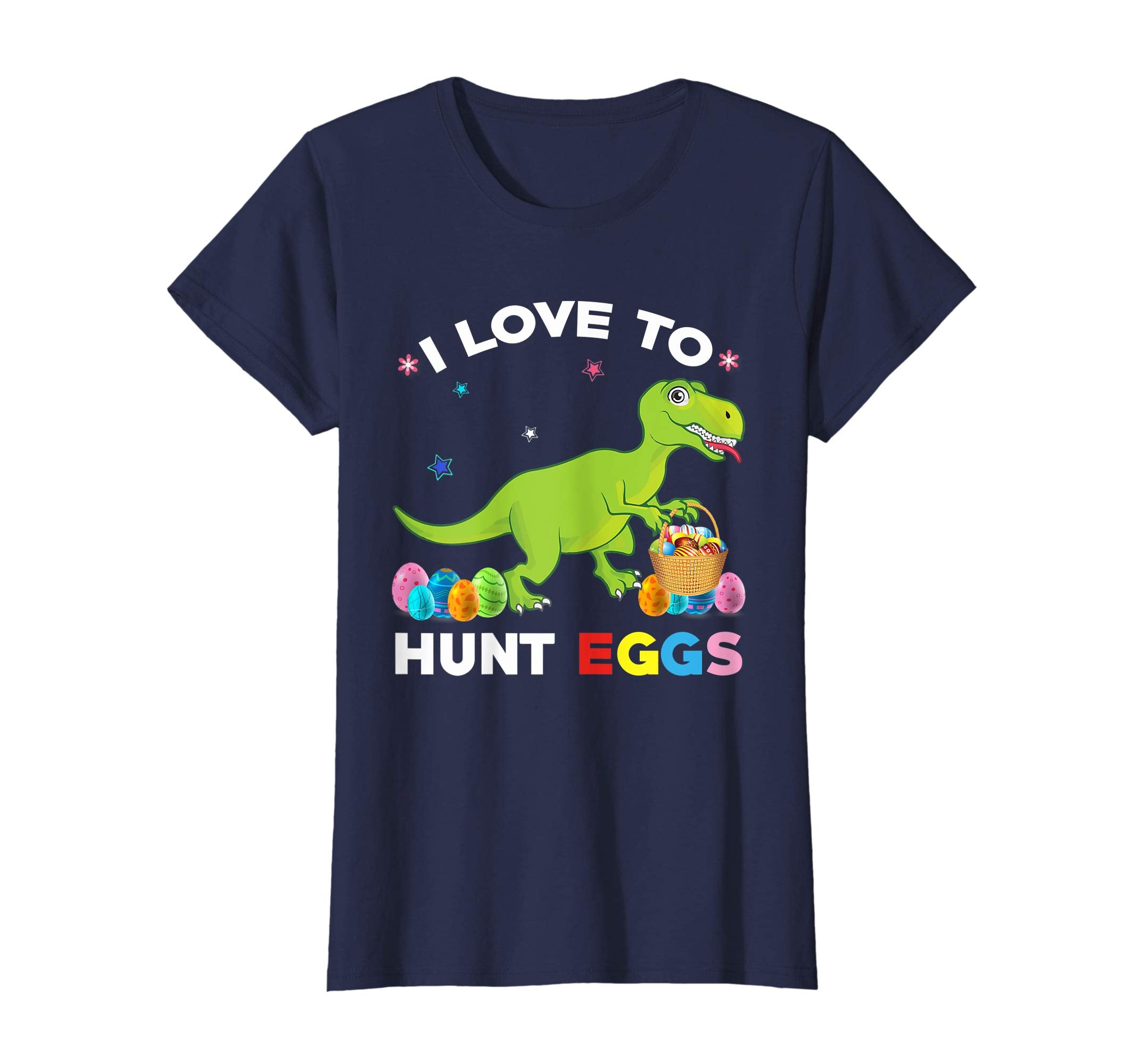 Easter Shirt Dinosaur T Rex Kids Boys Girls EGG Hunts