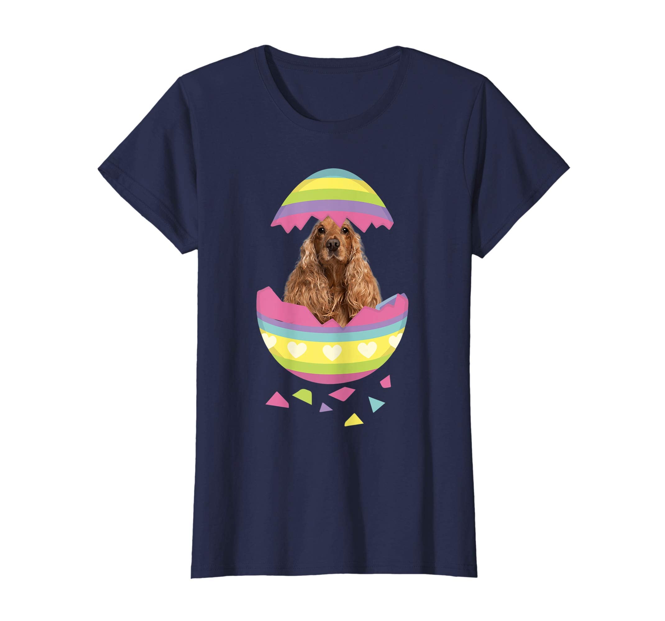 Cocker Spaniel Easter Egg T-Shirt Dog Lover