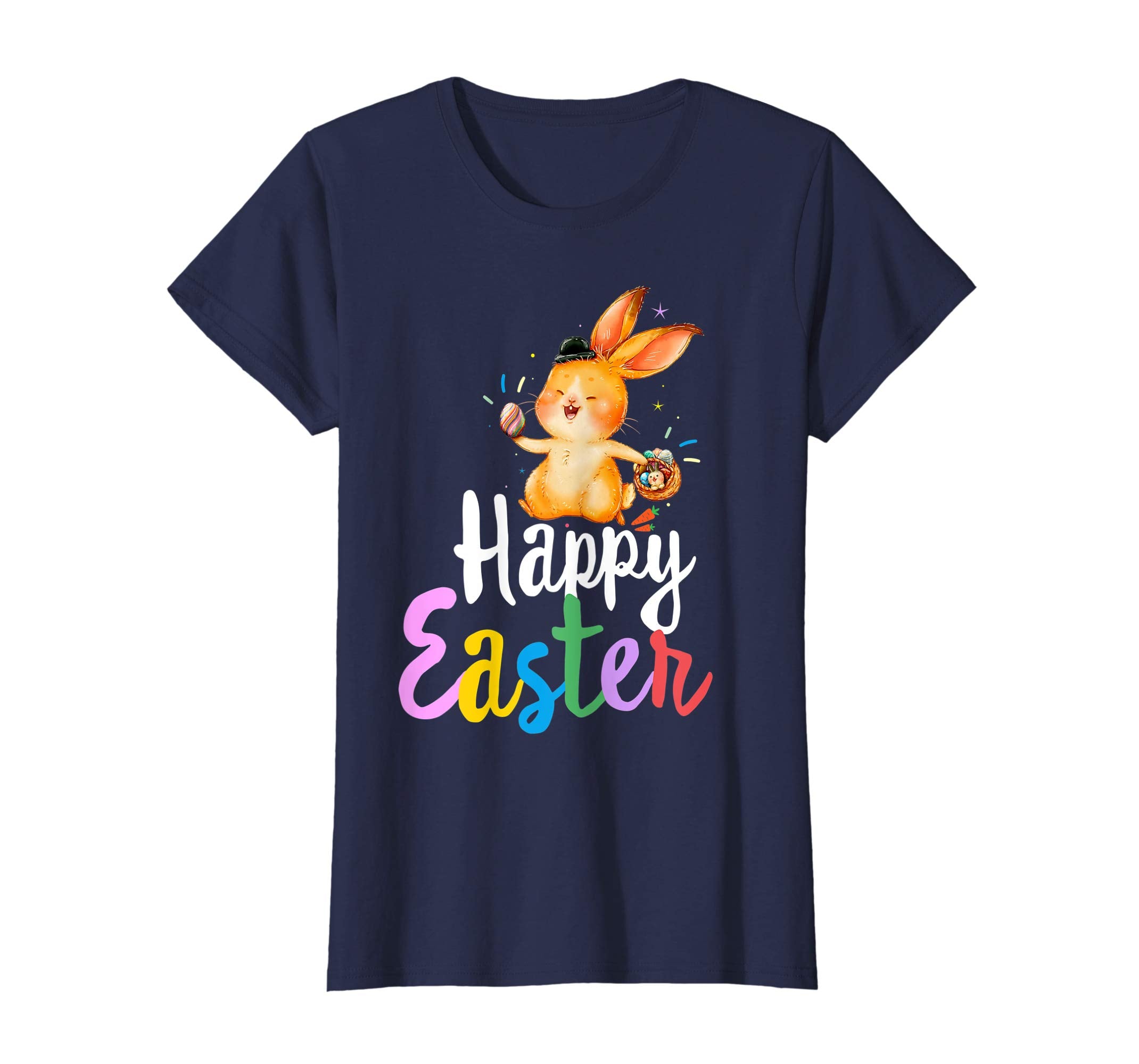 Happy Easter funny Rabbit Bunny Eggs Gift T-shirt Gift