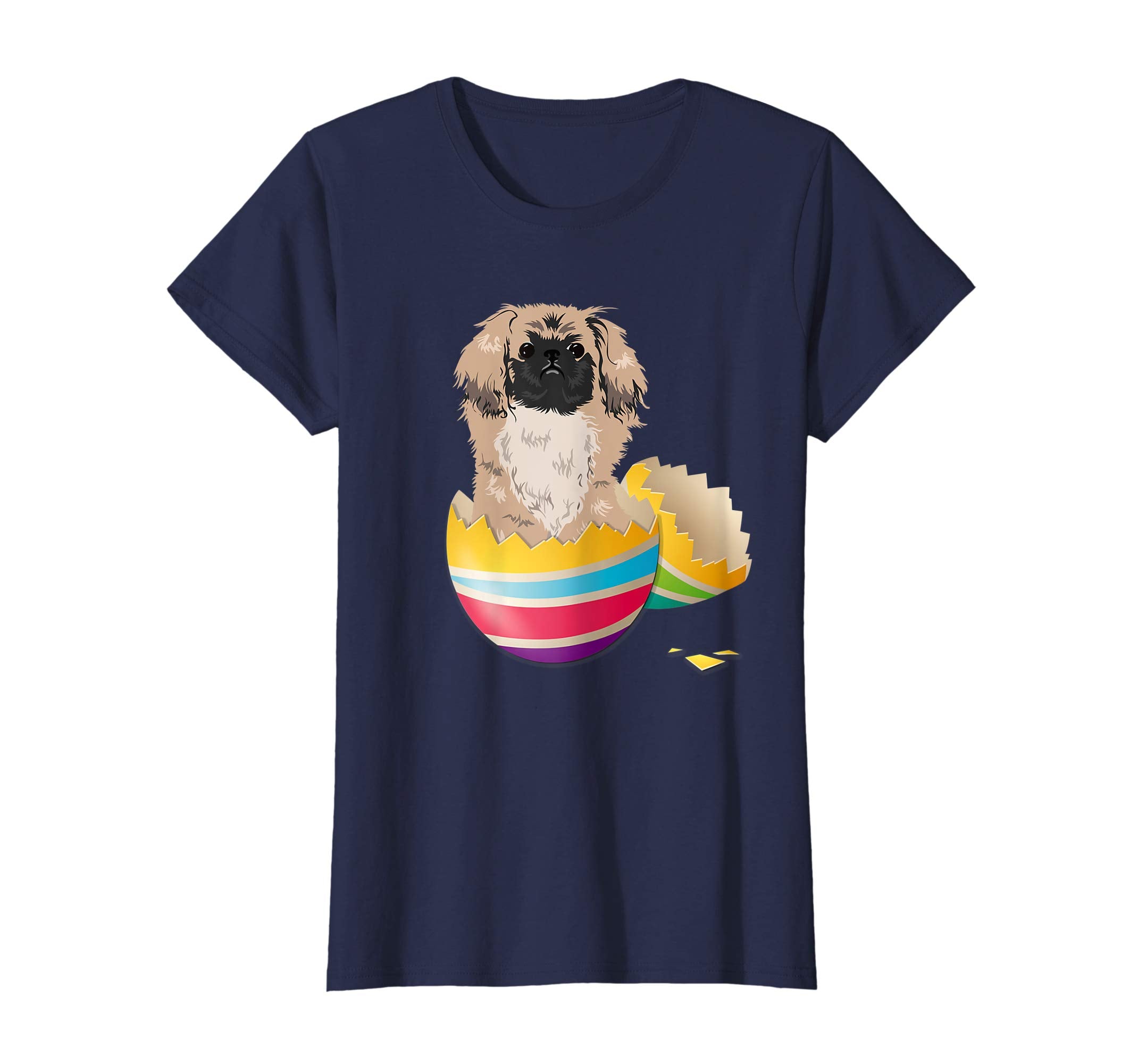 Pekingese Hatching From Easter Egg Easter Day Shirt