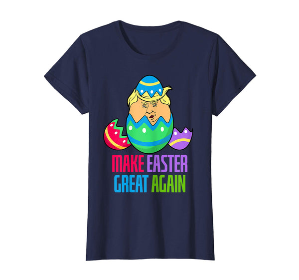 Make Easter great again Donald Trump Egg Hunt T Shirt Women