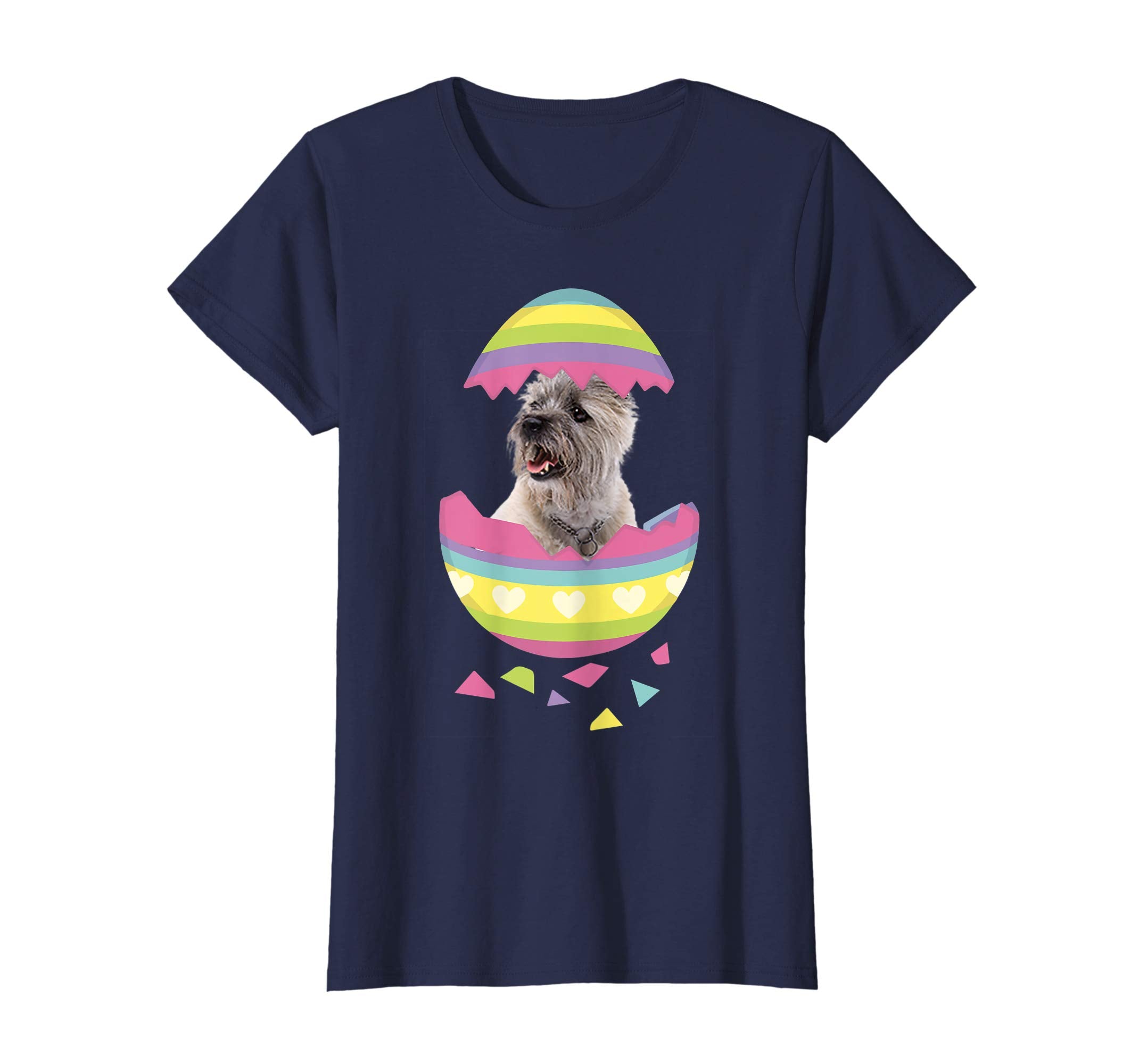 Cairn Terrier Easter Egg T-Shirt Dog Lover