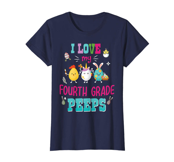 I Love MyFourth Grade Peeps Easter Day T-Shirt