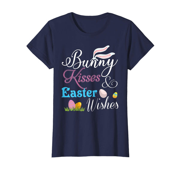 Bunny Kisses And Easter Wishes Easter Day T-Shirt Egg Hunt