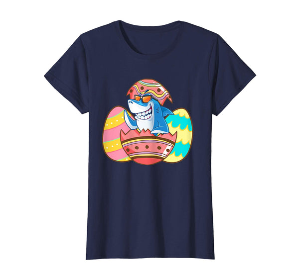 Easter Shirts For Kids Boys Girls Shark Shirt Easter Eggs
