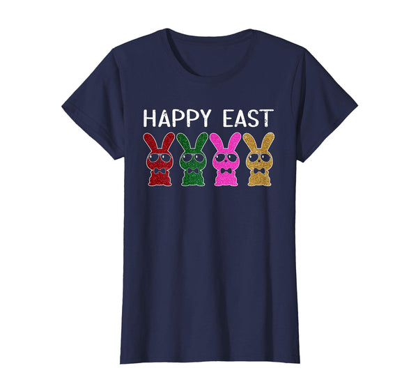 Happy Easter Real Bunny T Shirt Colorful Egg Hunt