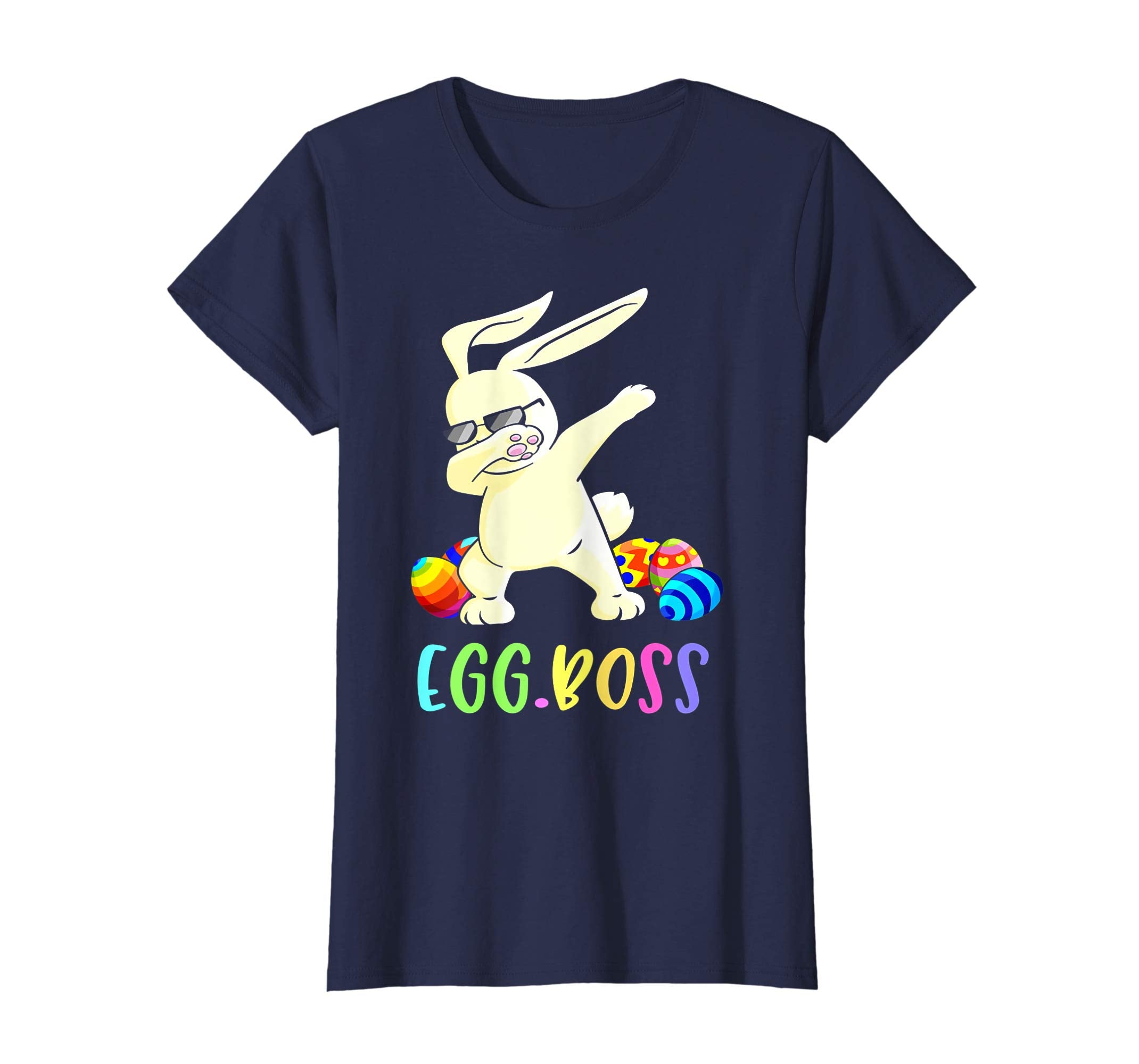 Dabbing Egg Boss Easter Bunny T-Shirt Easter Shirt