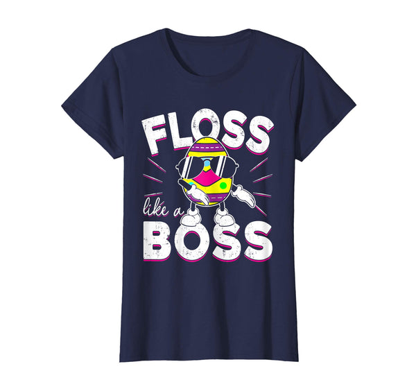 Floss Like A Boss Shirt Cute Colorful Egg Easter Gifts