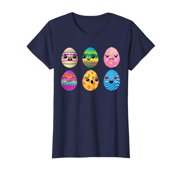 FUNNY EASTER EGG T SHIRT Emoticons Gifts Men Women Kids