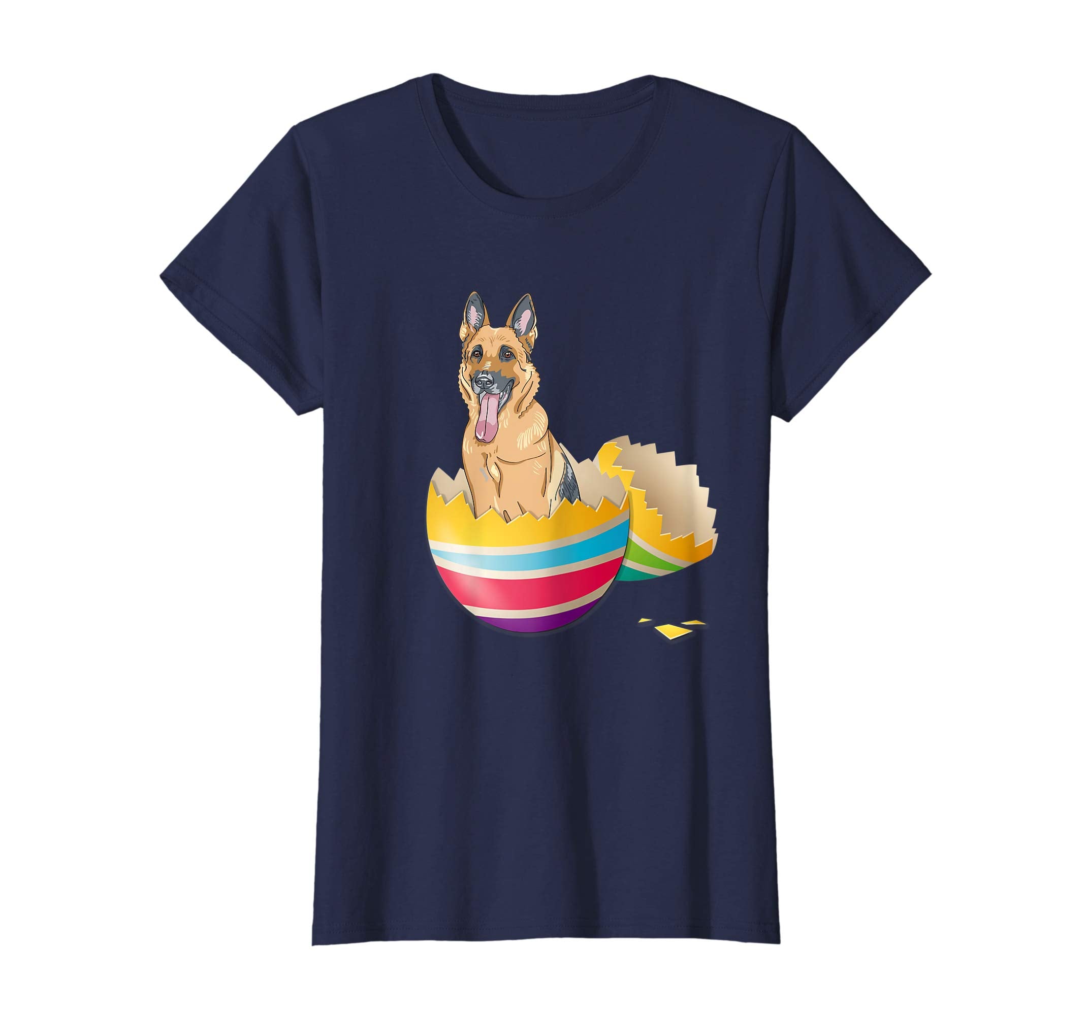 German Shepherd Hatching From Easter Egg Easter Day Shirt