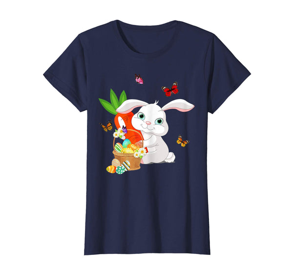 Rabbit Bunny Hat Rabbit Easter Eggs Shirt Happy Ea