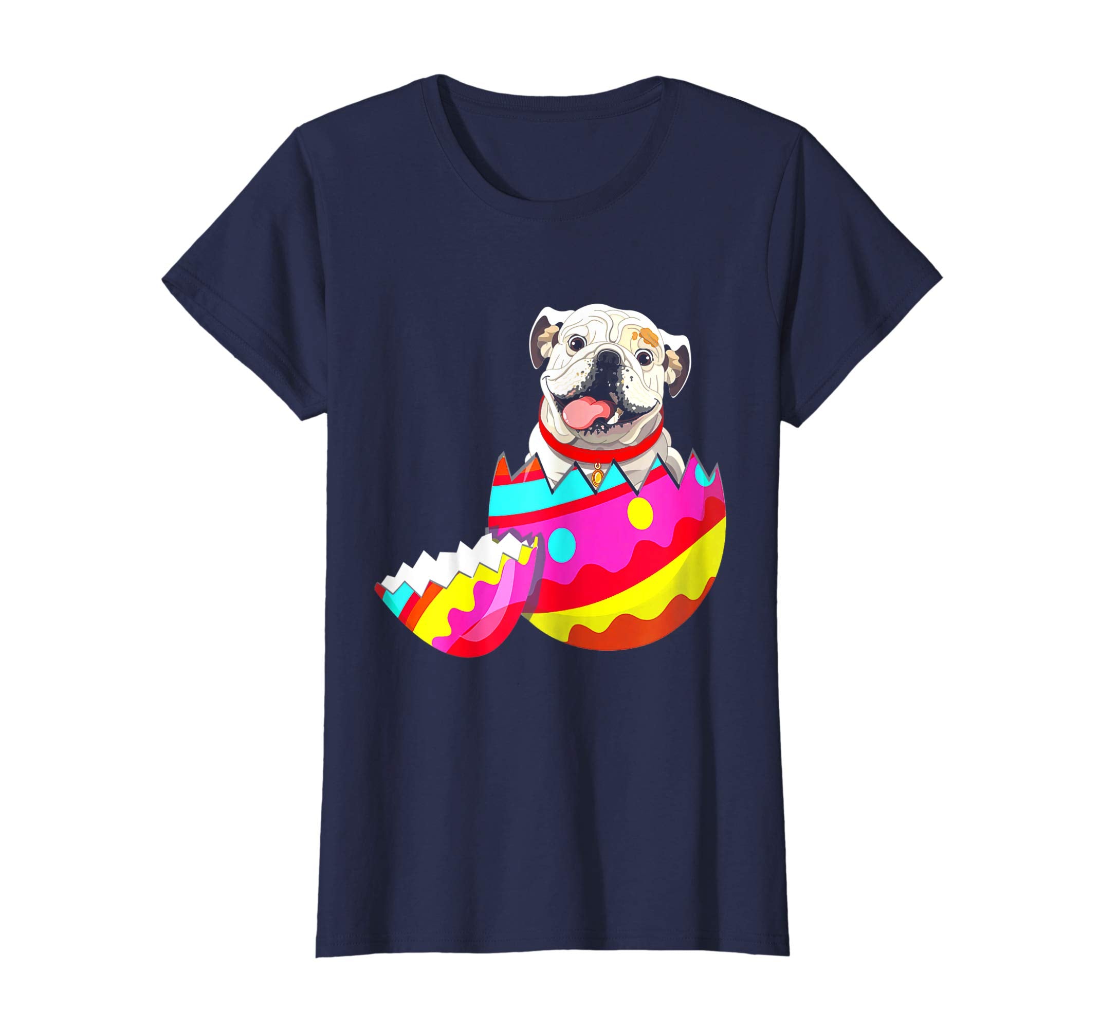 Bulldog Easter Egg T-shirt Funny Bulldog Easter Outfit Gift