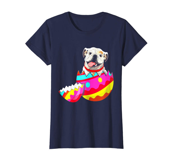 Bulldog Easter Egg T-shirt Funny Bulldog Easter Outfit Gift