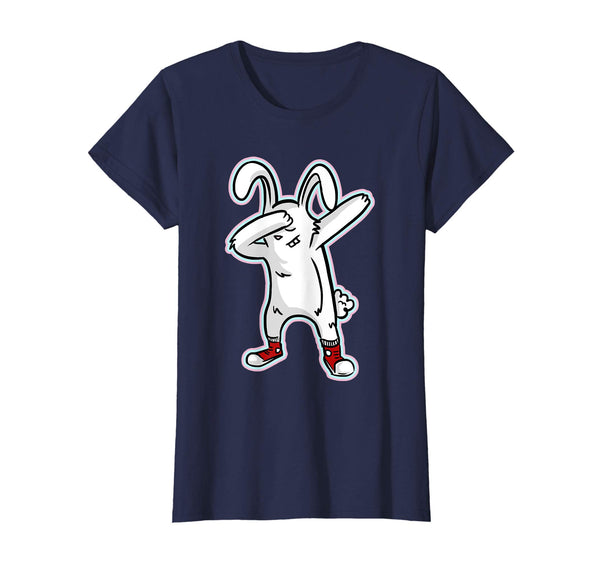 Easter Shirt For Boys Girls Cool Dabbing Rabbit