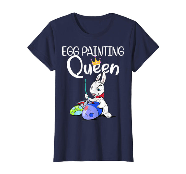 Easter Day Egg Painting Queen T Shirt For Kids Women Men