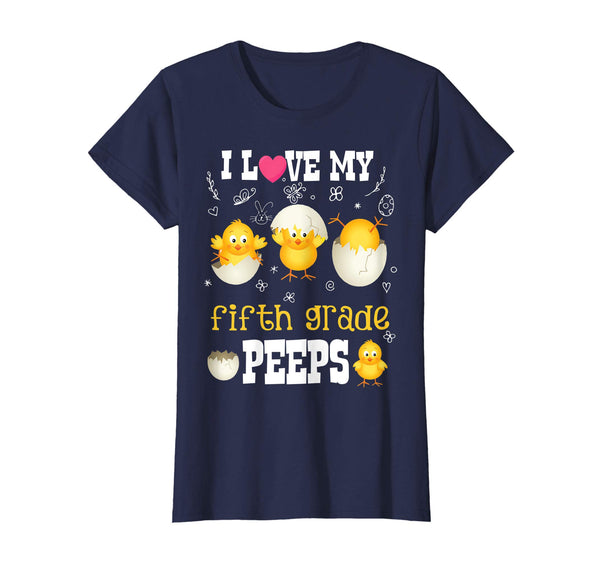 I Love MyFifth Grade Peeps Easter Bunny T-Shirt