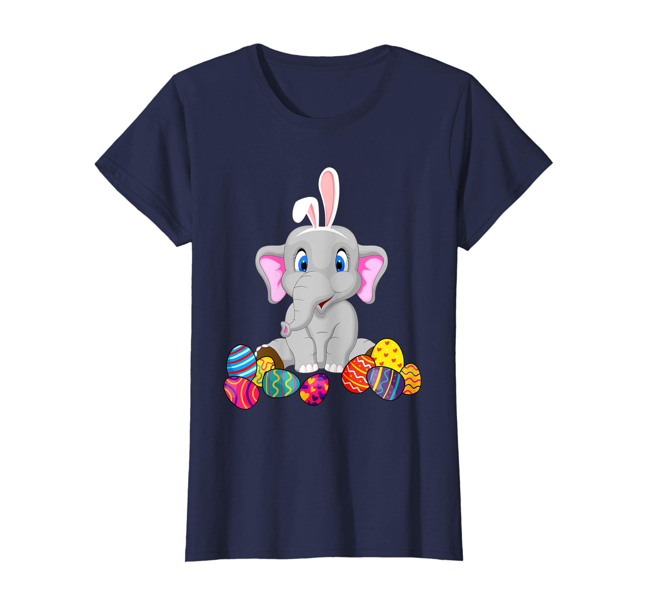 Elephant Bunny Ear With Egg Easter Easter Day Shirt