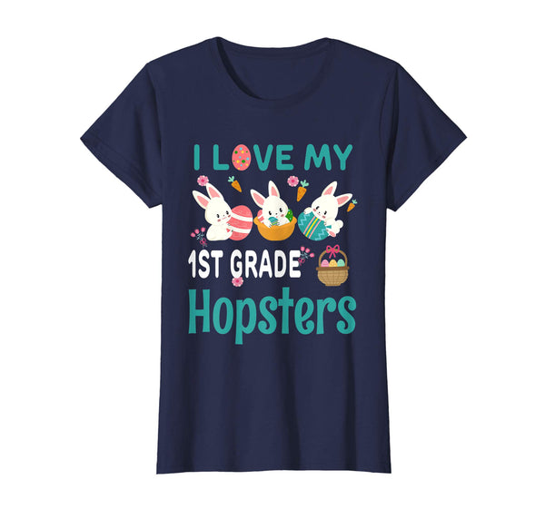Easter 1st Grade Teacher Shirt Gift Easter Shirts For Women