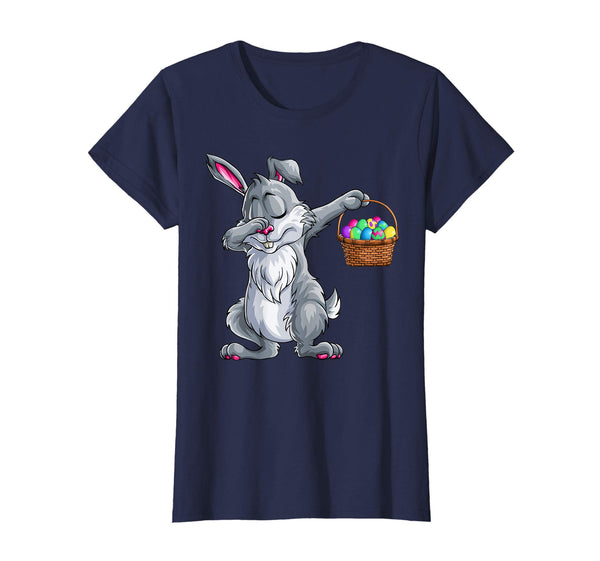 Dabbing Easter Bunny T Shirt Men Women Kids Basket Eggs Gift