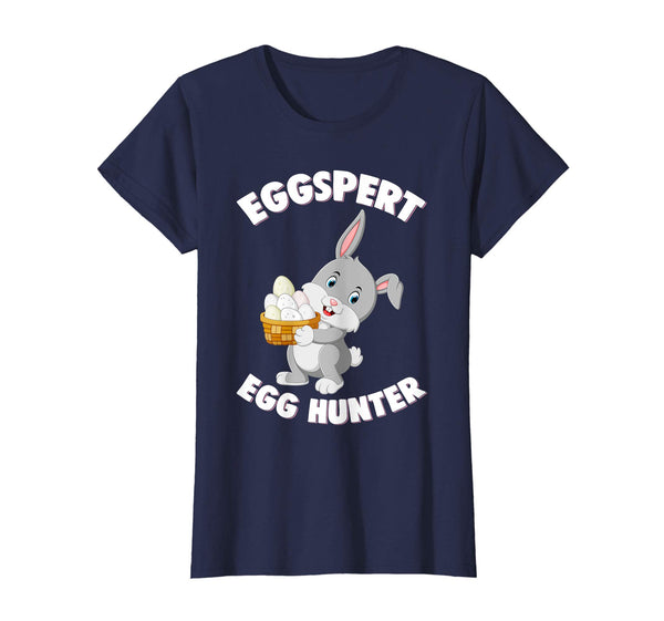 Eggspert Egg Hunter Happy Easter Kids Boys Girls T Shirt