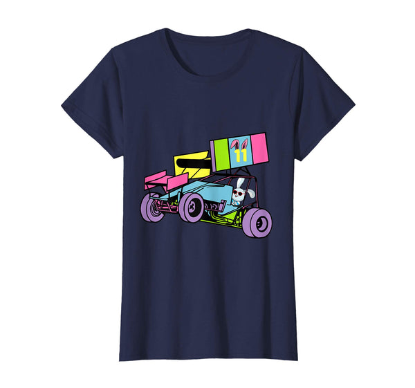 Easter Shirt Toddler Boys Girls Sprint Car Racing Gift Bunny