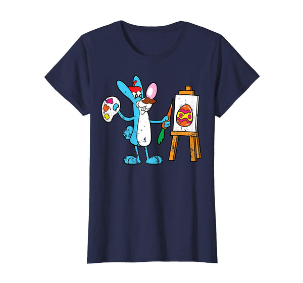 Retro Vintage Grunge Funny Cute Easter Bunny Egg Fun T-Shirt