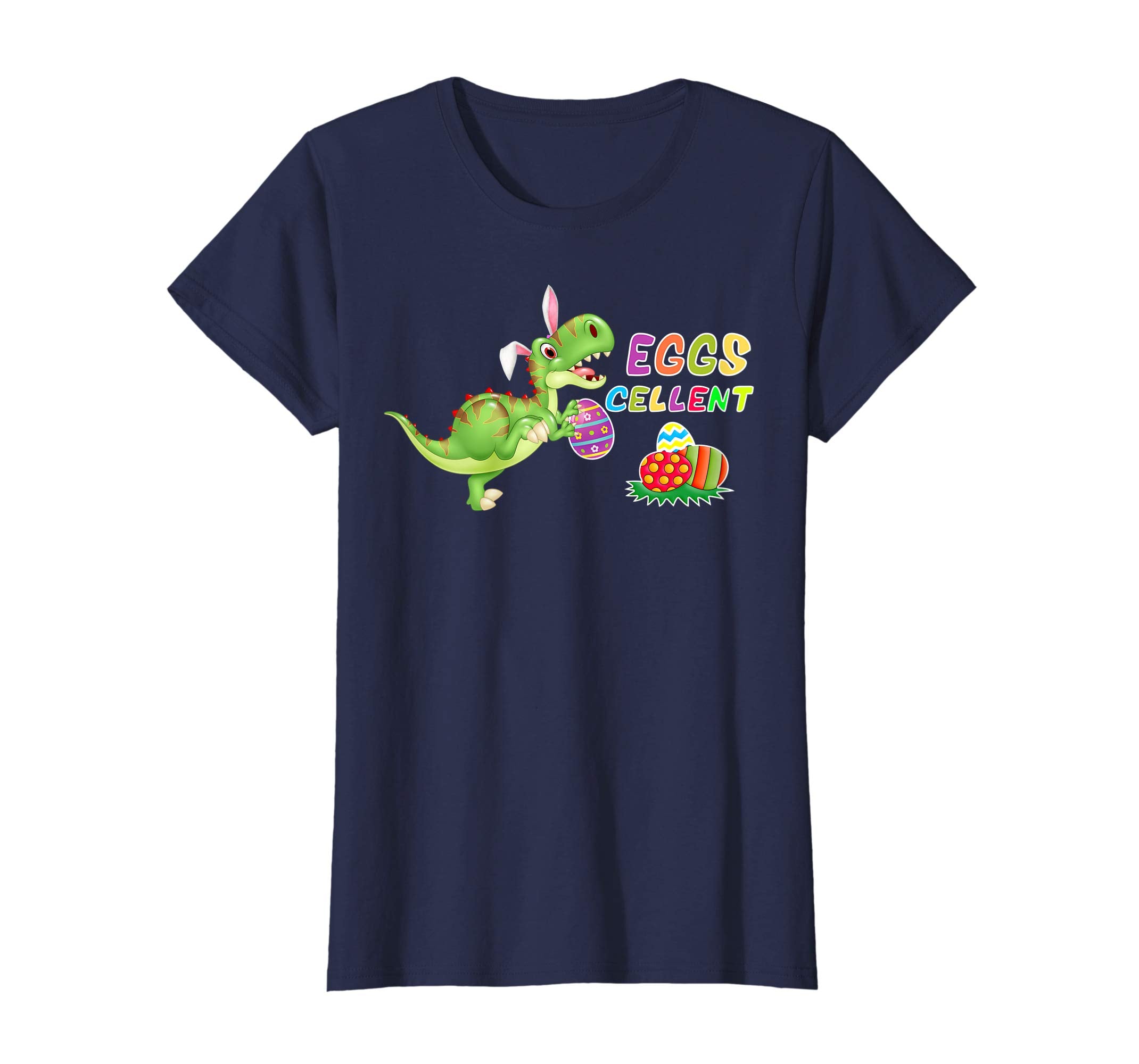 Funny Easter T-Rex Eggs-Cellent T-Shirts Gift Kids Girl Boy