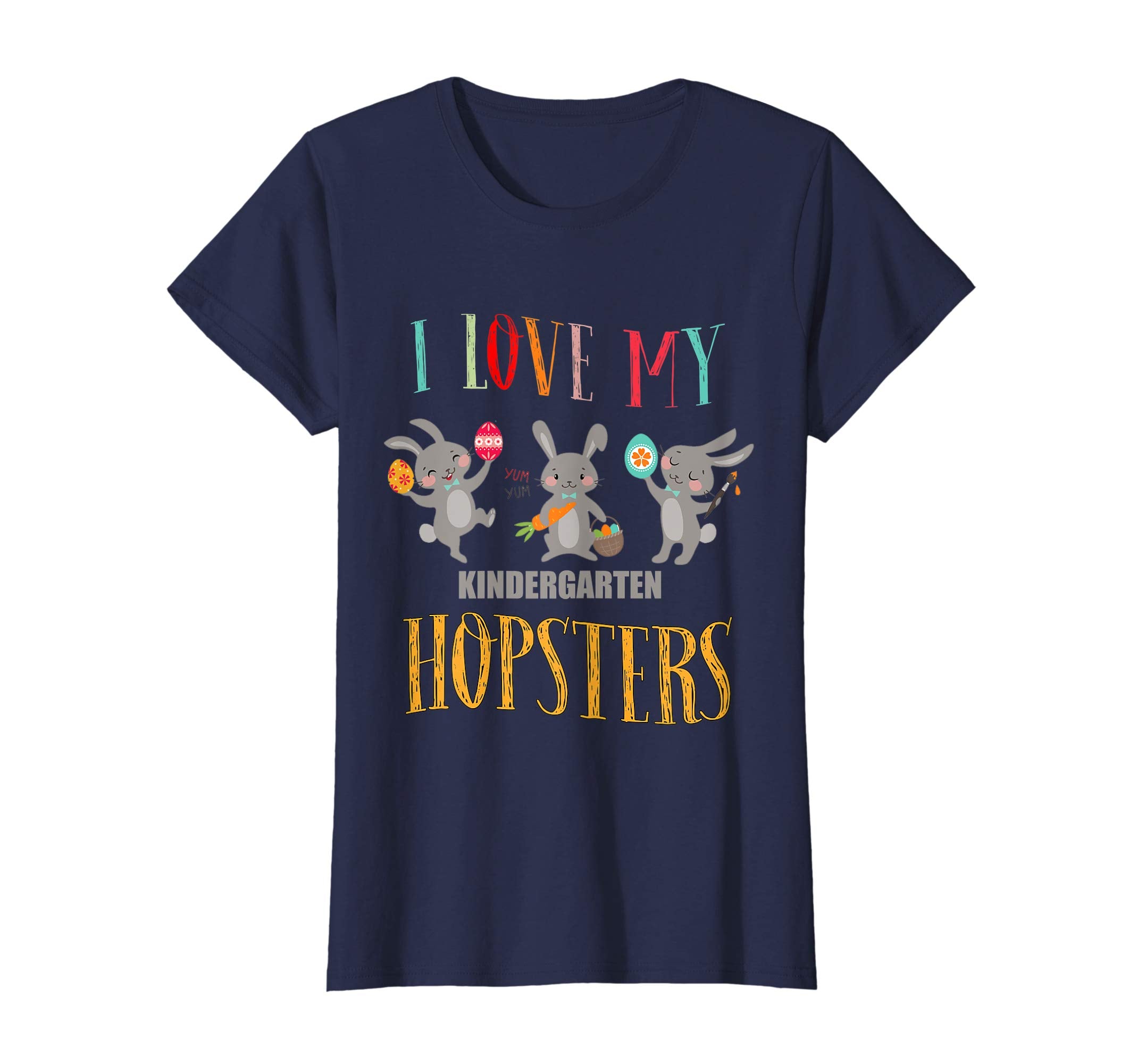 I Love My Kindergarten Shirts Easter Gift For Teacher Shirt