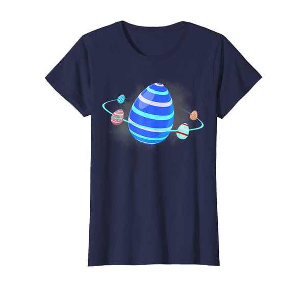 Egg Planet Space Easter Day TShirt