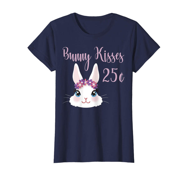 Bunny Kisses Easter Wishes Shirt Cute Gift For Girls Rabbit