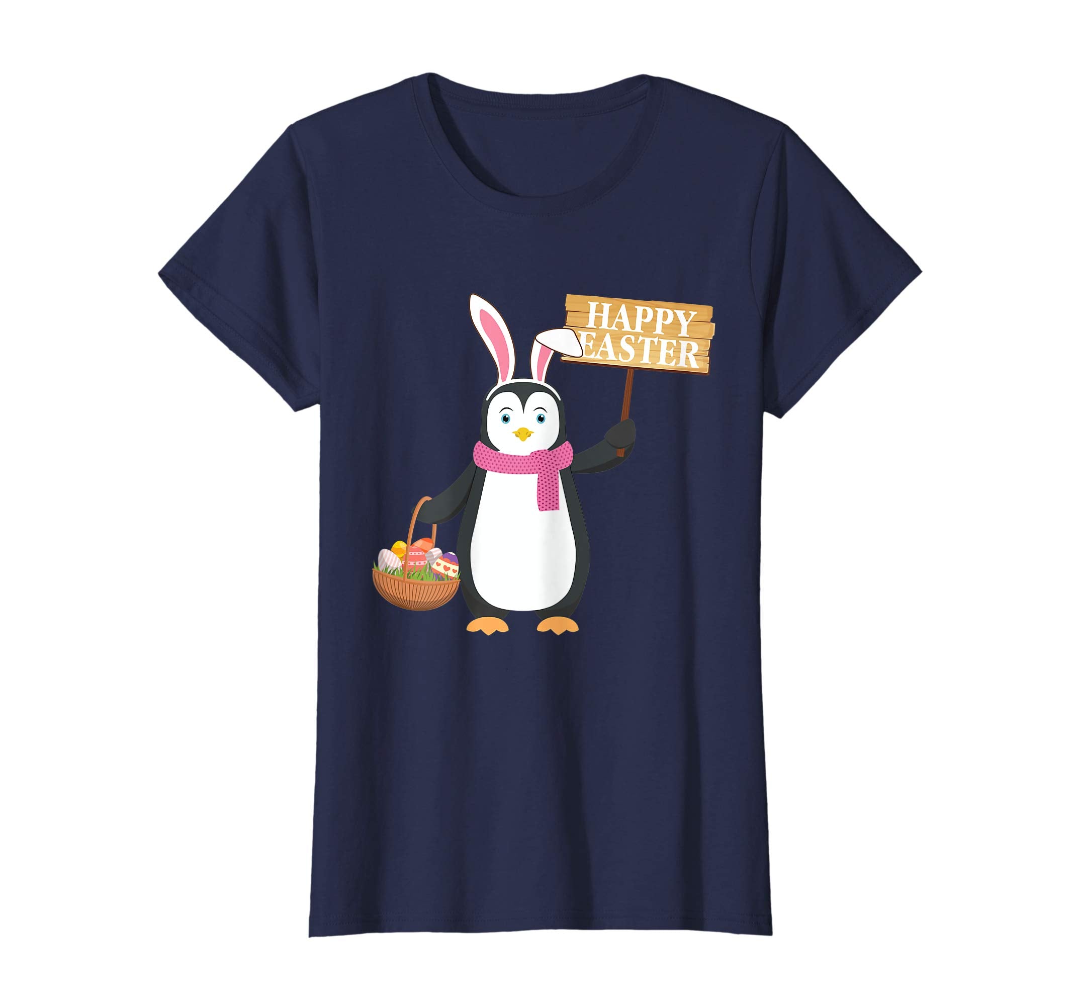 Easter Bunny Penguin Happy Easter T-Shirt Egg Hunting Lovely