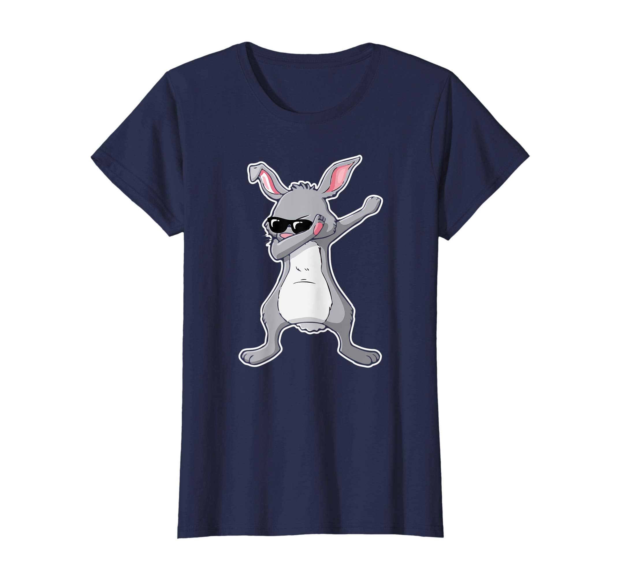 Dabbing Hip Hop Bunny Easter Shirt Adults Dab