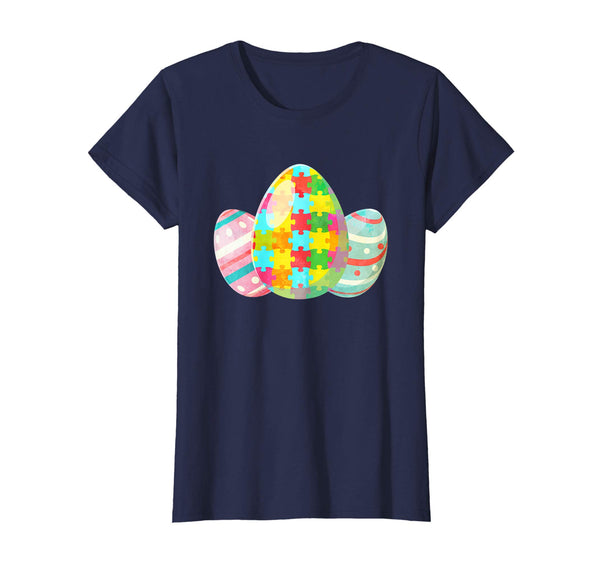 Easter Autism Puzzle T-shirt Support Bunny Autistics