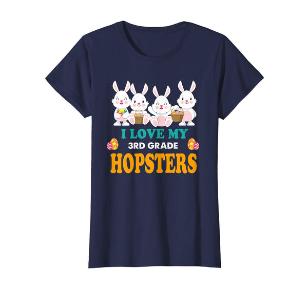 I Love My 3rd Grade Teacher T-Shirt Funny Easter Shirt Gifts