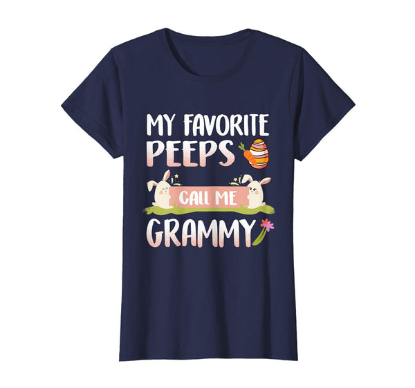 My Favorite Peeps Call Me Grammy Happy Easter T-Shirt