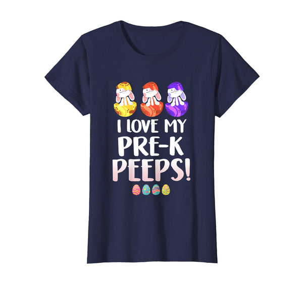 I Love My Pre-k Peeps Easter Day T-Shirt
