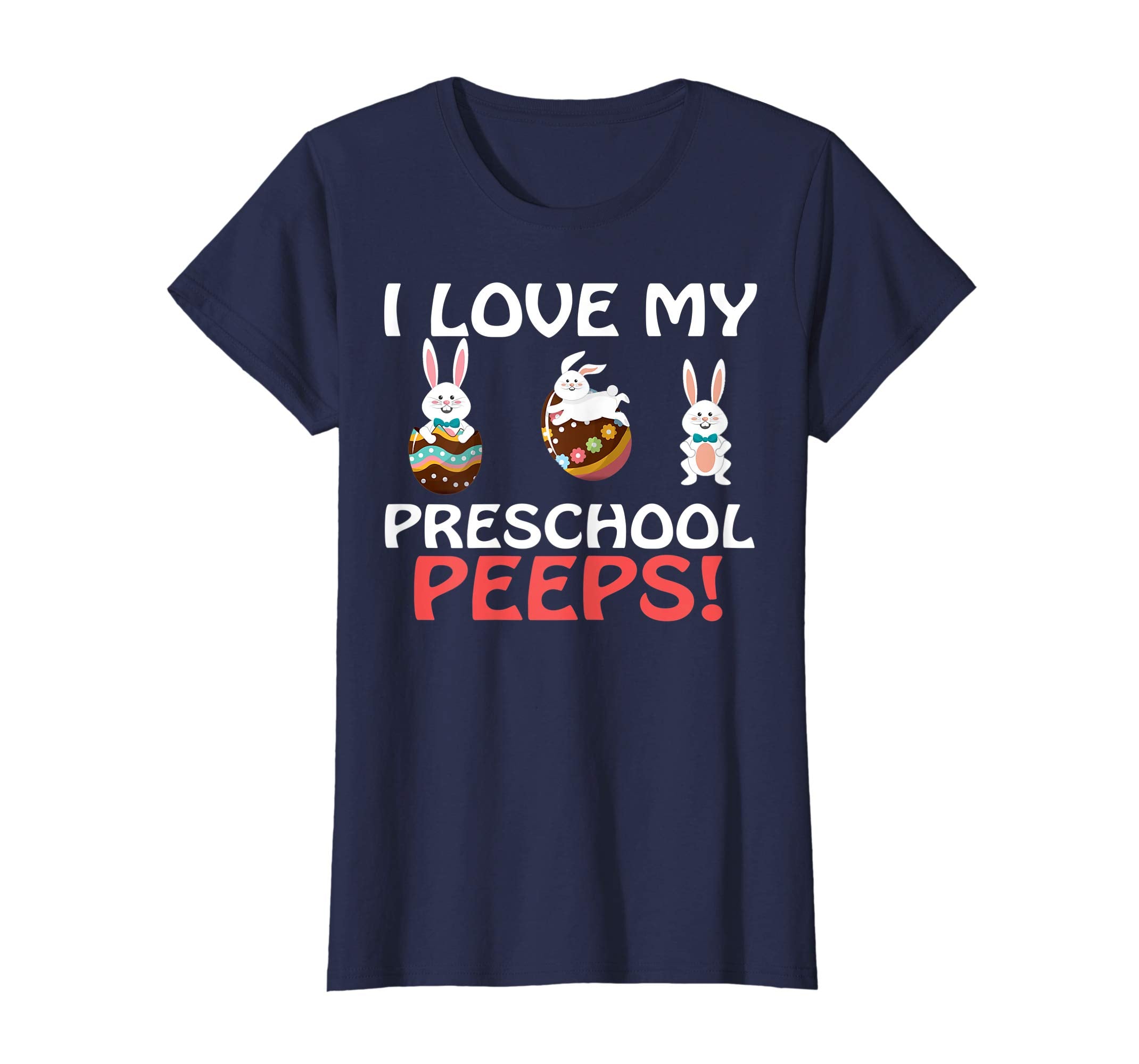 I love Preschool Peeps Funny Rabbit Easter Tshirt for kids